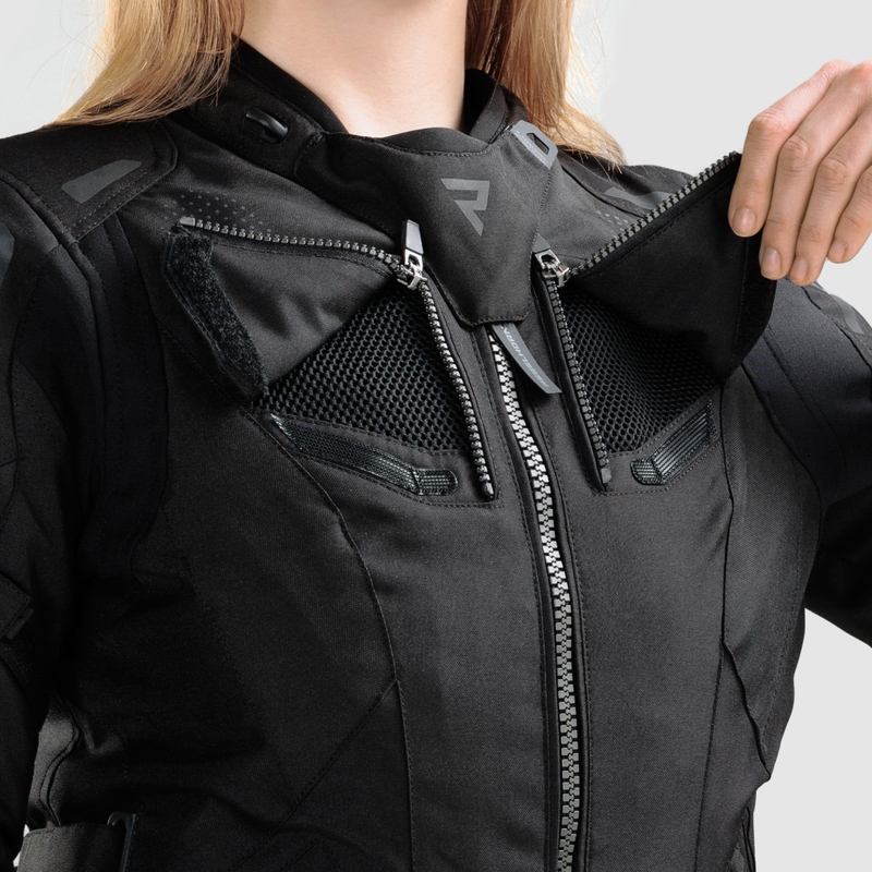 Rebelhorn Hiker IV Moteriška motociklininko striukė Black