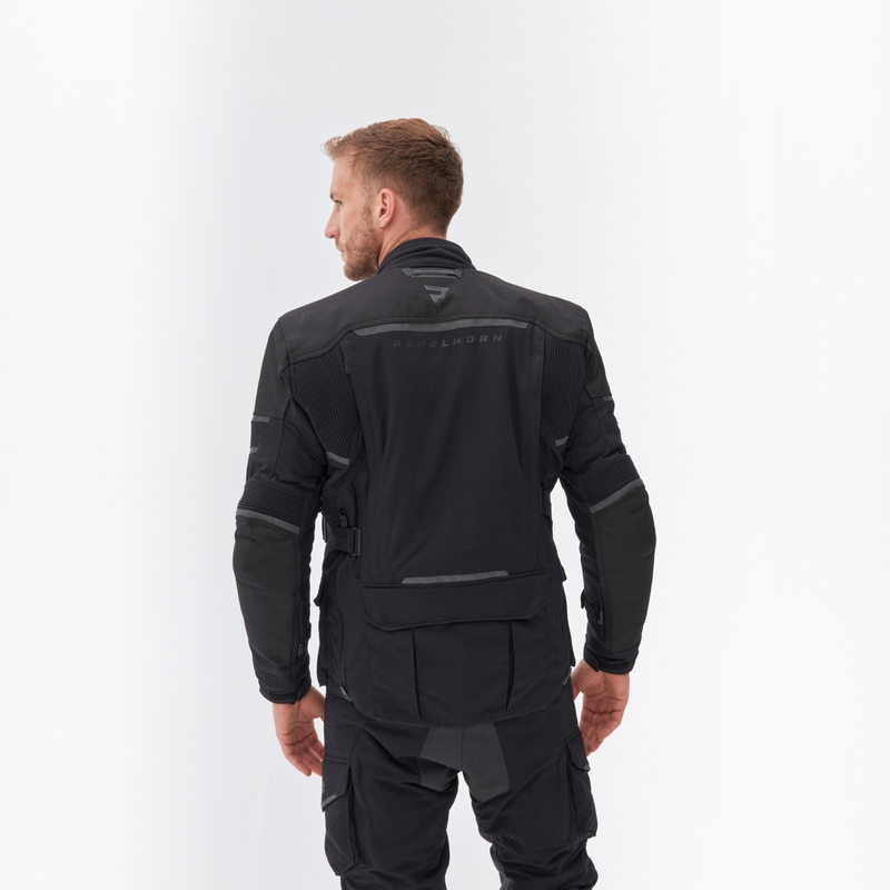Rebelhorn Range Juoda motociklininko striukė