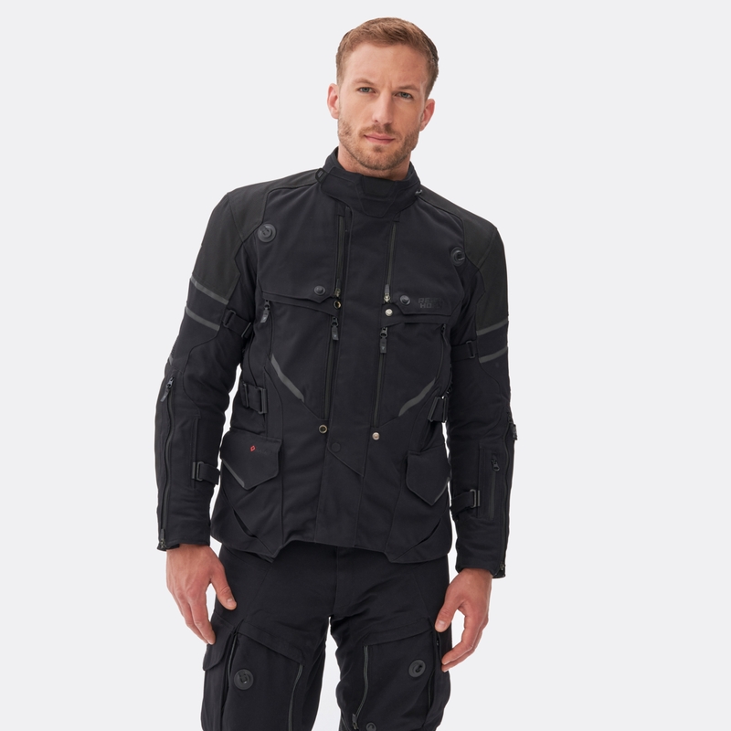 Rebelhorn Range Juoda motociklininko striukė