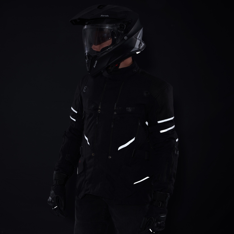 Rebelhorn Range Juoda motociklininko striukė