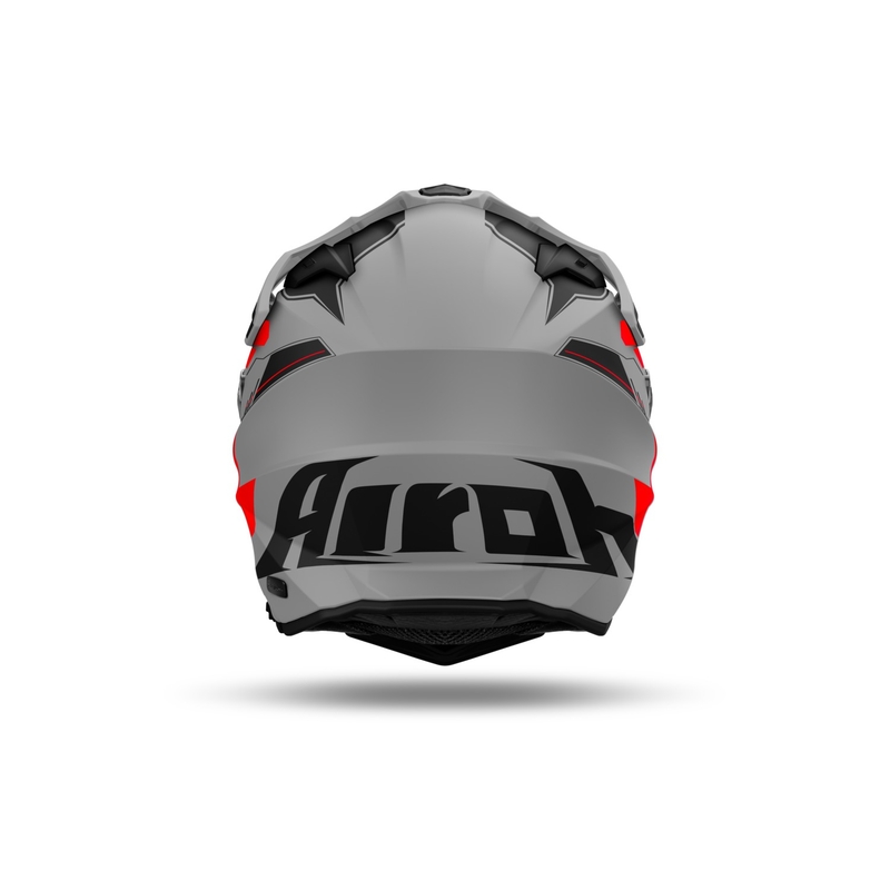 Enduro šalmas Airoh Commander 2 Reveal matinis raudonas fluo