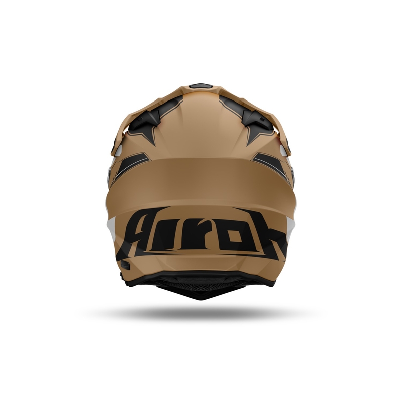 Enduro šalmas Airoh Commander 2 Reveal matinis smėlio spalvos
