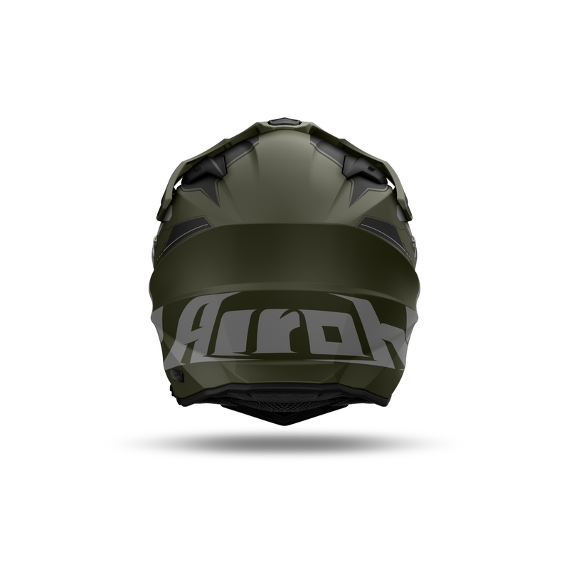 Enduro šalmas Airoh Commander 2 Reveal matinės žalios spalvos