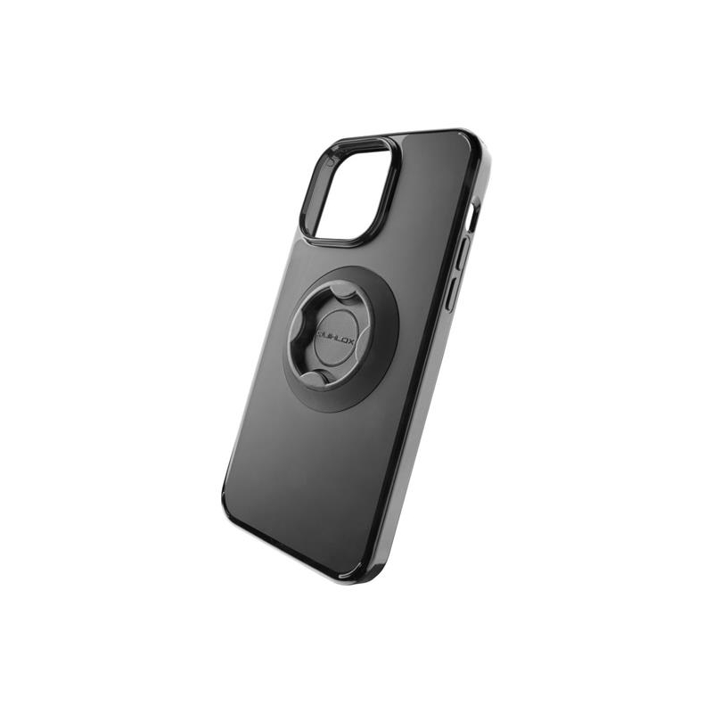 Apsauginis dangtelis "Interphone QUIKLOX", skirtas "Apple iPhone 14 PRO MAX", juodas
