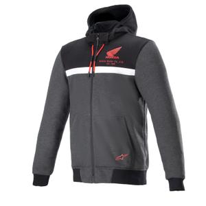Alpinestars Chrome Street Hoodie Honda black-grey-red