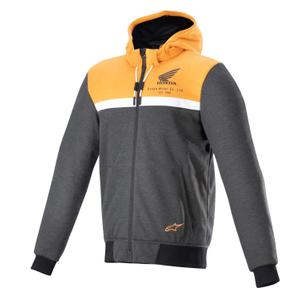 Alpinestars Chrome Street Hoodie Honda black-grey-orange