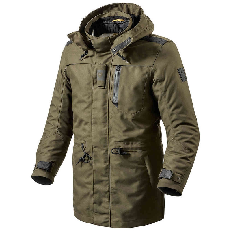 Bunda na motorku Revit Dayton hnědá