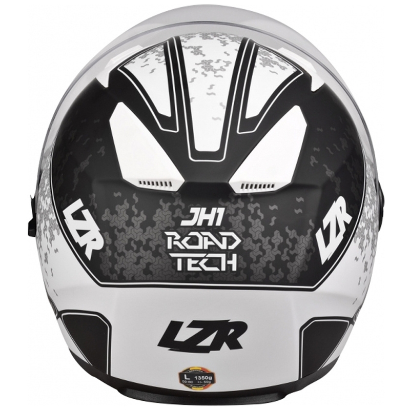 Přilba otevřená Lazer JH-1 Road Tech černo-bílo matná výprodej