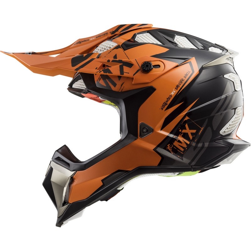 Přilba LS2 MX470 Subverter Emperor černo-oranžová výprodej