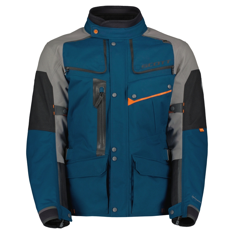 Motociklininko striukė SCOTT VOYAGER DRYO blue-grey išpardavimas