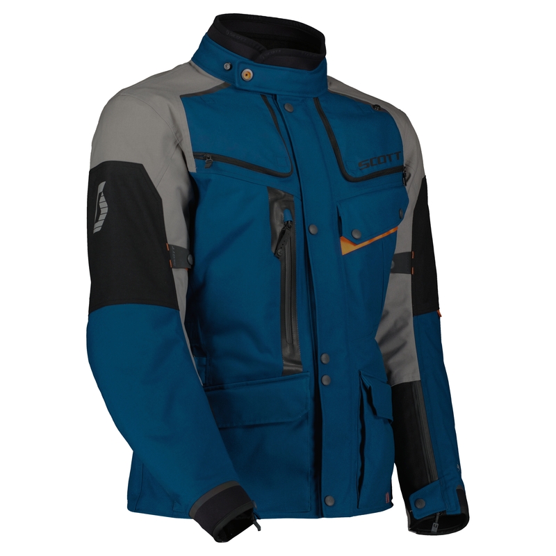 Motociklininko striukė SCOTT VOYAGER DRYO blue-grey išpardavimas