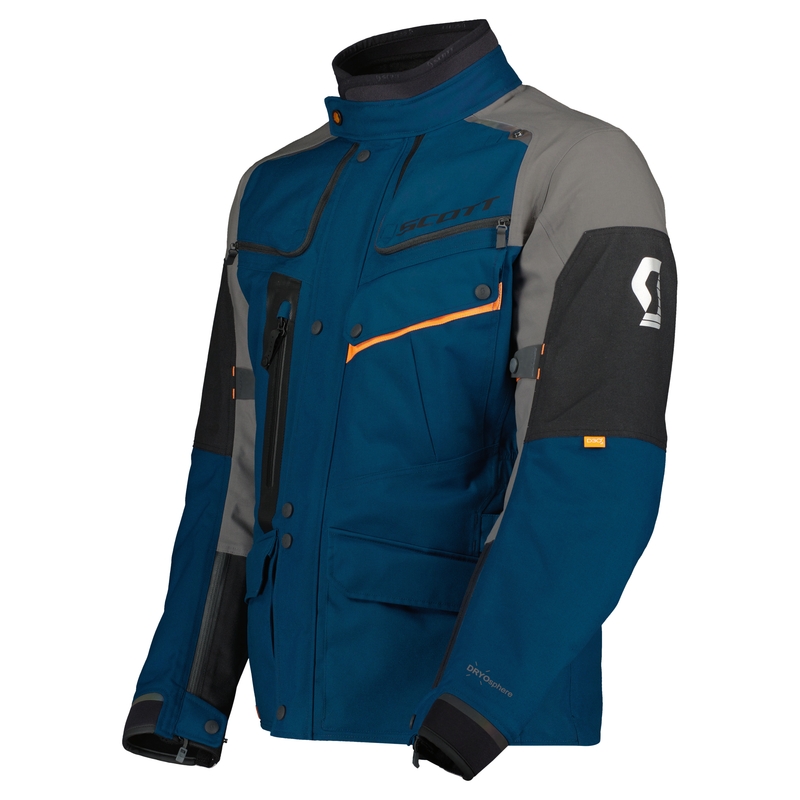 Motociklininko striukė SCOTT VOYAGER DRYO blue-grey išpardavimas