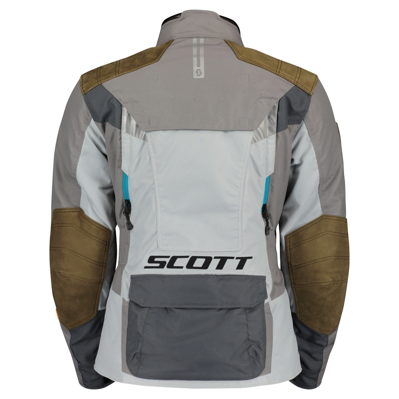 Moteriška motociklininko striukė SCOTT W'S DUALRAID DRYO IRON pilkai ruda išpardavimas