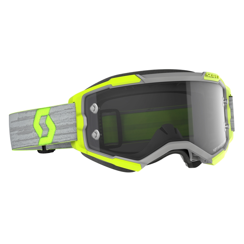 Motokrosové brýle SCOTT Fury LS černo-fluo žluté