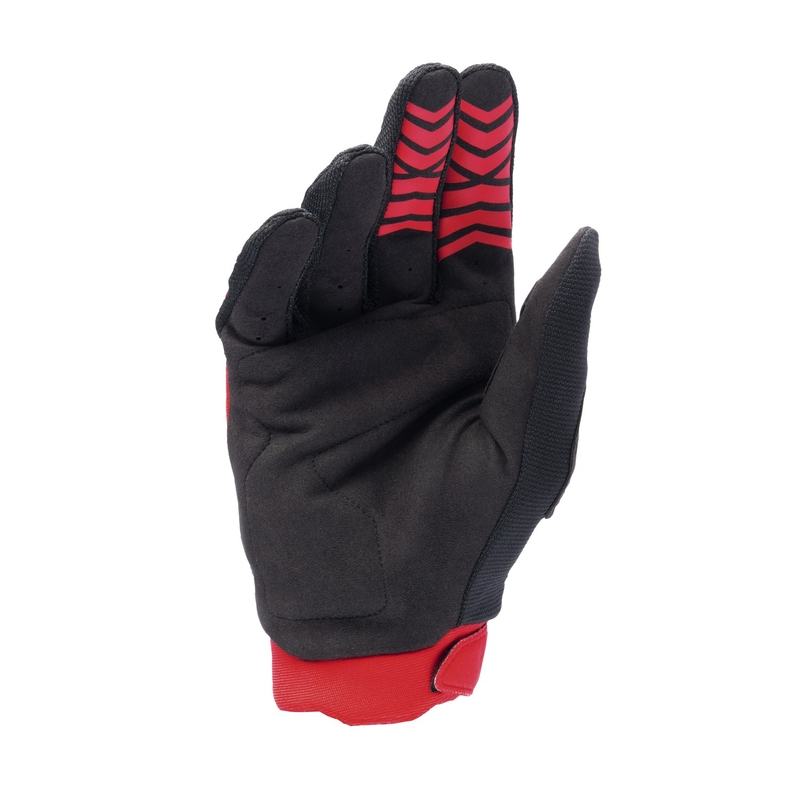 Alpinestars Full Bore Honda motokroso pirštinės raudonos ir juodos spalvos