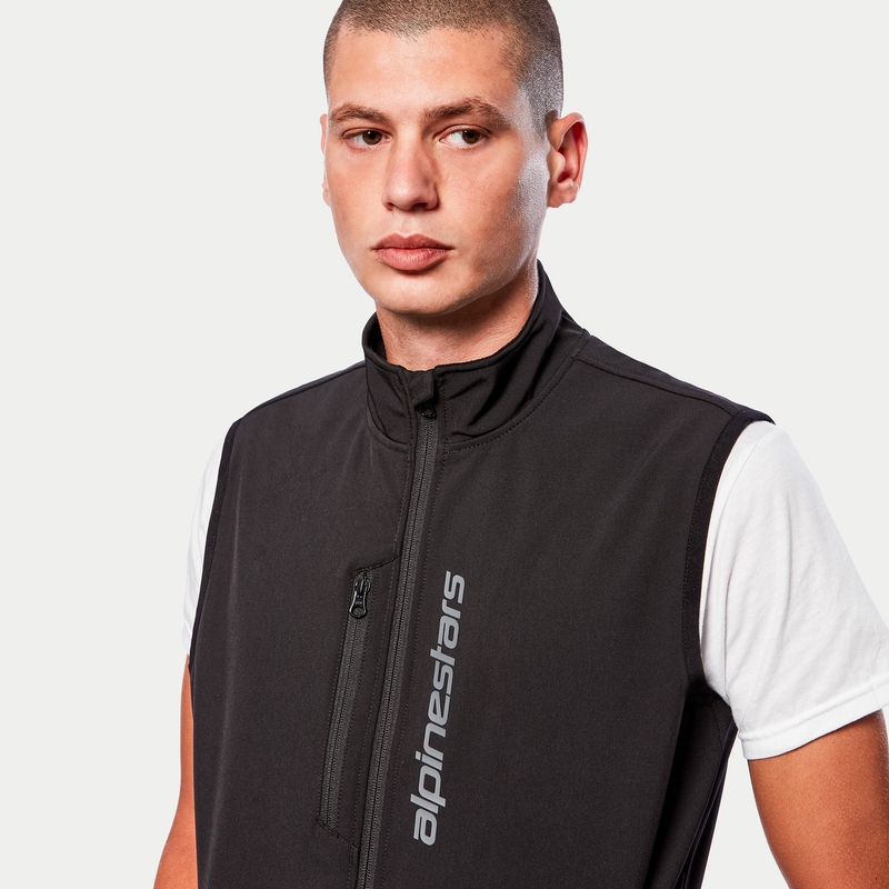 Softshellová vesta Alpinestars Primary černá