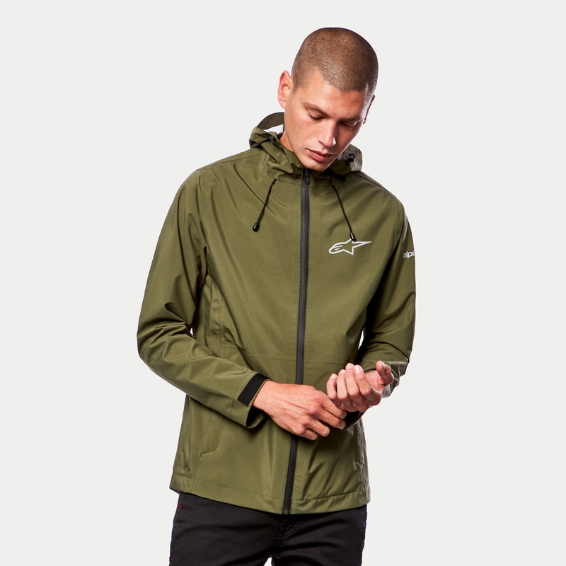 "Alpinestars Omni" lietaus striukė žalia