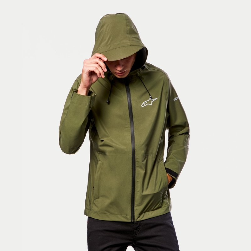 "Alpinestars Omni" lietaus striukė žalia