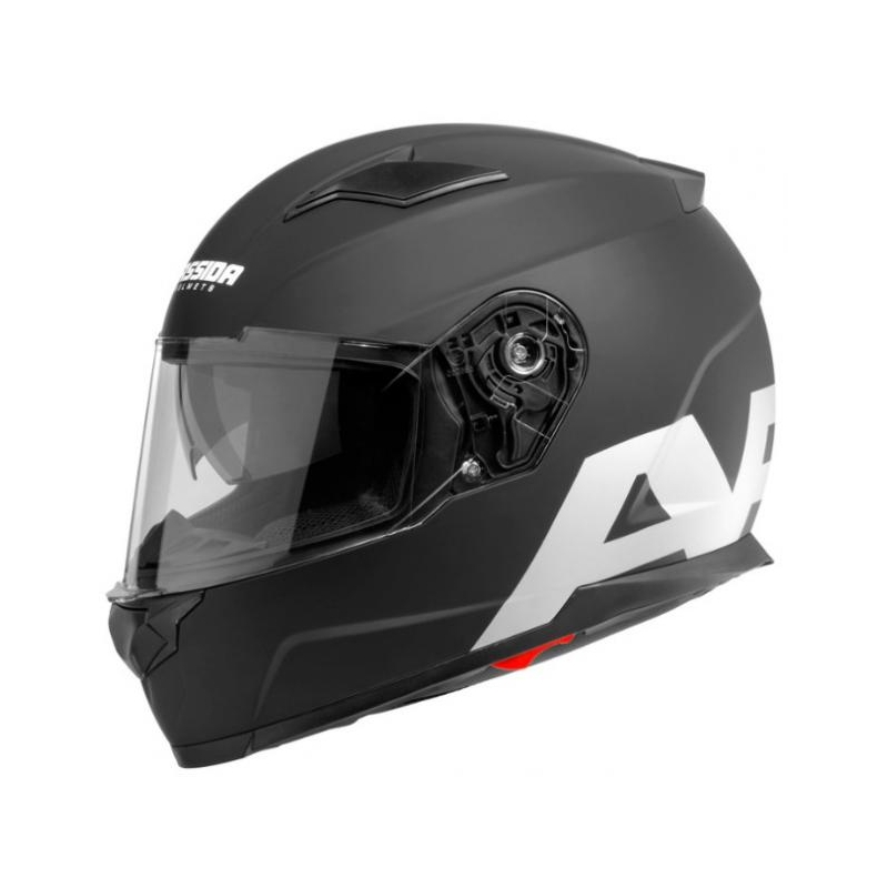 Přilba na motorku Cassida Apex Vision černá matná-reflexní šedá