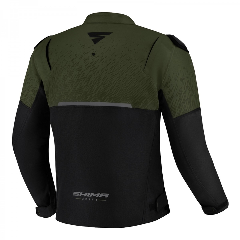 Motociklininko striukė Shima Drift khaki-black