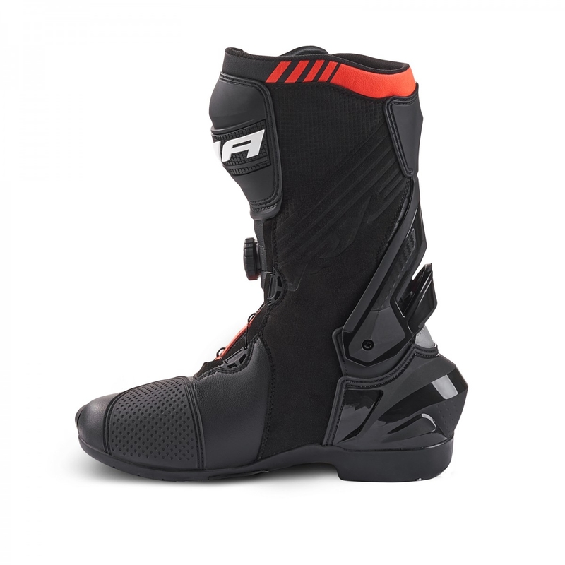 Motociklininko batai "Shima VRX-3" juodai raudoni