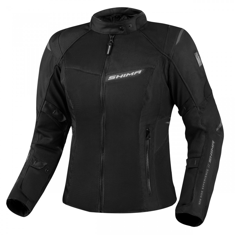 "Shima Rush Vent 2.0" moteriška motociklininko striukė Black