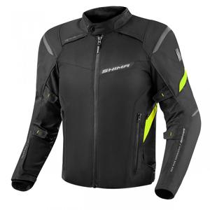 Motociklininko striukė Shima Rush 2.0 black-fluo yellow