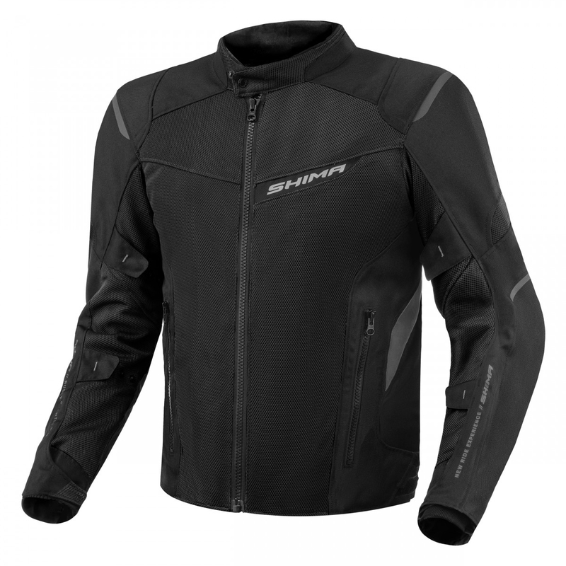 Motociklininko striukė Shima Rush Vent 2.0 juoda