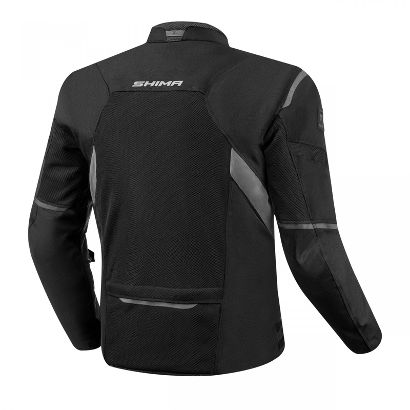 Motociklininko striukė Shima Rush Vent 2.0 juoda