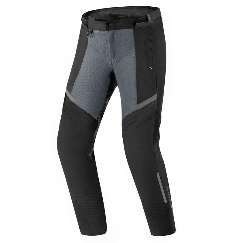"Shima Rush Vented 2.0" juodos/pilkos motociklininko kelnės