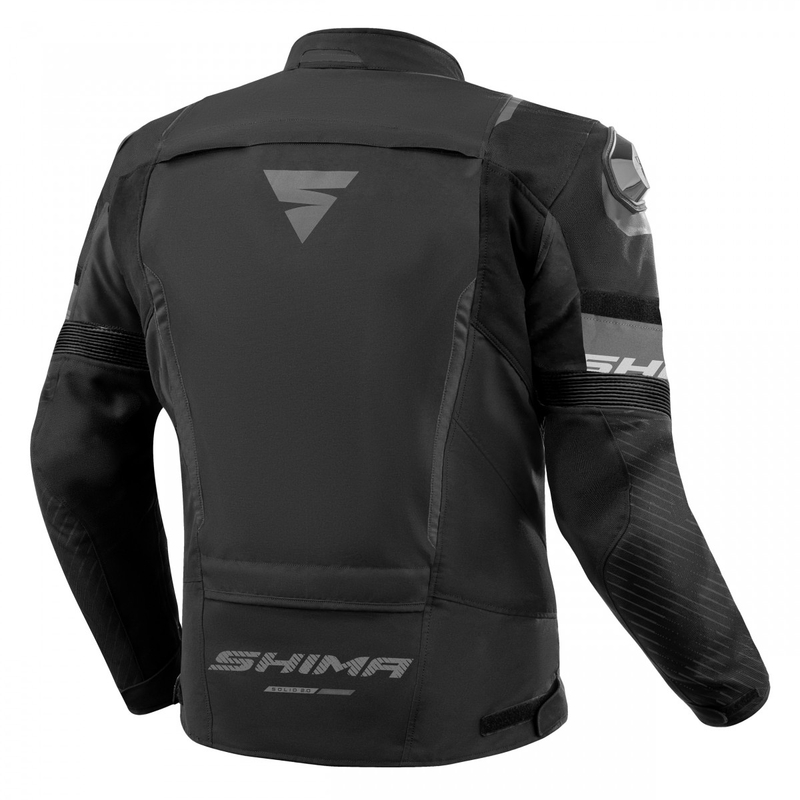 Shima Solid 2.0 motociklininko striukė juoda