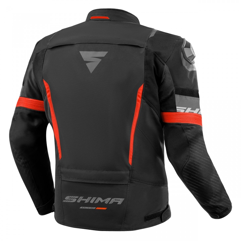 Motociklininko striukė Shima Solid 2.0 black-red