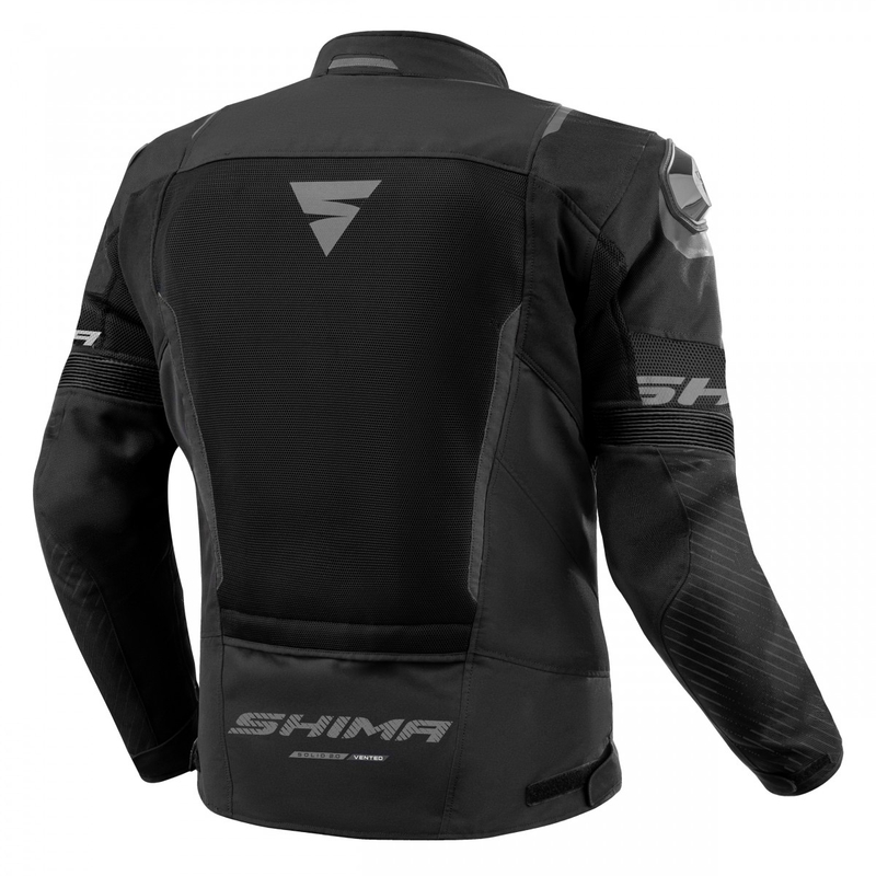 "Shima Solid 2.0 Vent Black" motociklininko striukė