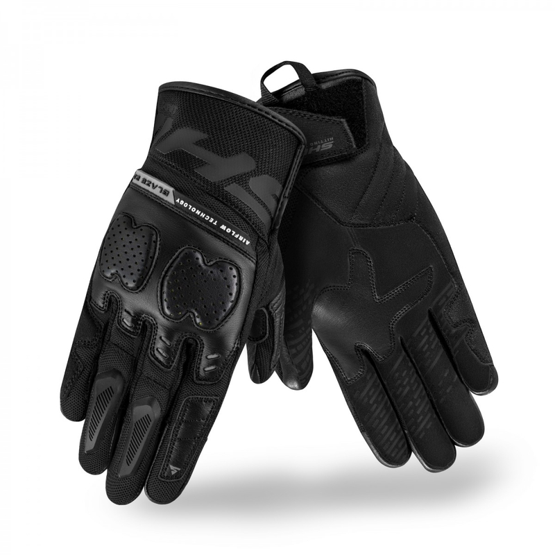 Shima Blaze 2.0 motociklininko pirštinės juodos