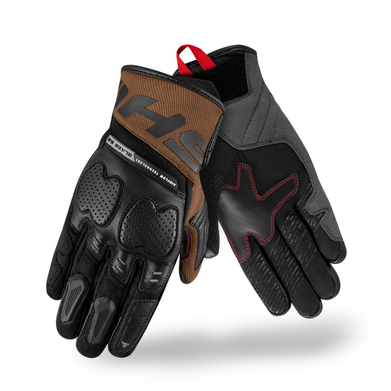 Motociklininko pirštinės Shima Blaze 2.0 black-brown