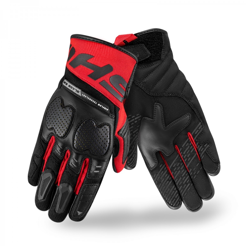Motociklininko pirštinės Shima Blaze 2.0 black-red