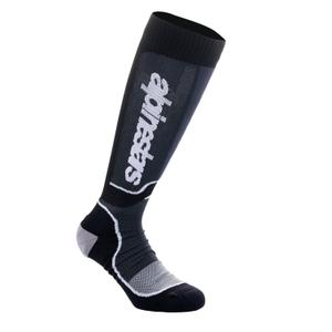 Alpinestars MX Plus juodai baltos kojinės