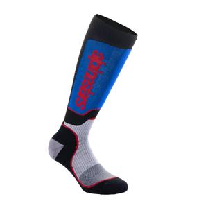 Vaikiškos kojinės Alpinestars MX Plus black-red-blue-grey