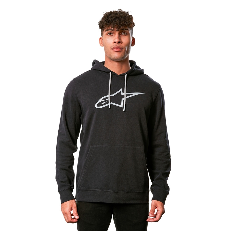 Alpinestars Ageless 2 Hoodie pilka ir juoda