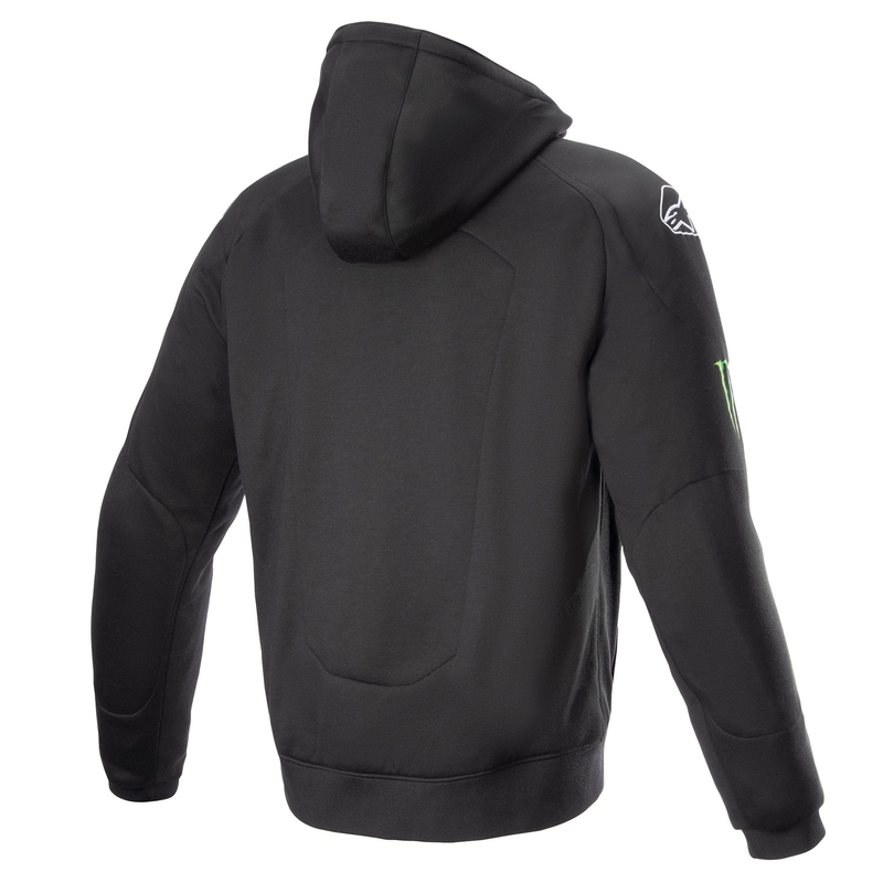 Alpinestars Chrome Ignition Monster FQ20 Juoda-raudona-balta-žalia motociklininko striukė
