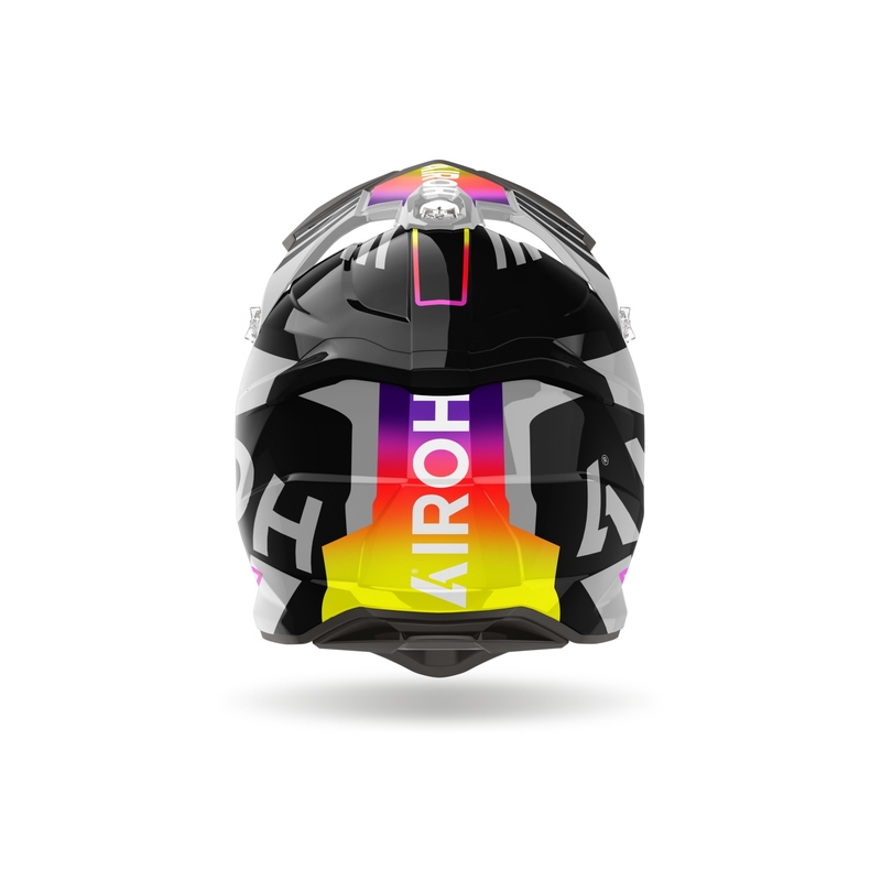 Motokrosová helma Airoh Strycker Brave 2024 lesklá šedá výprodej