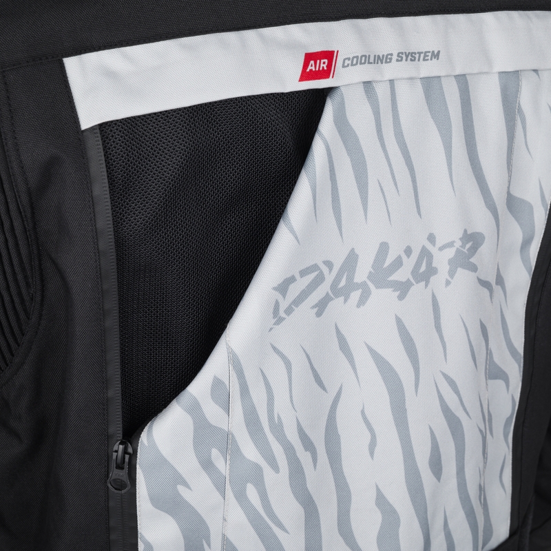 Motociklininko striukė RSA Dakar 2 black-grey-red