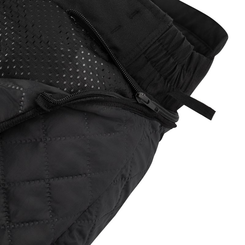 Kalhoty na motorku RSA Wasp černo-bílo-fluo žluté - II. jakost