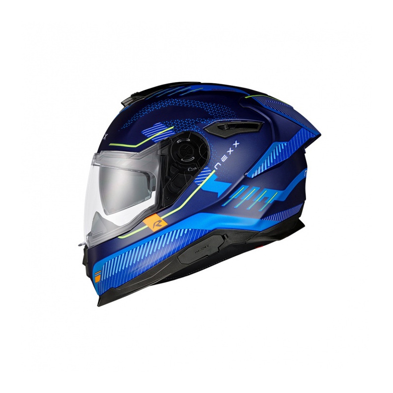 Integrální helma na motorku Nexx Y.100R Baron modrá výprodej