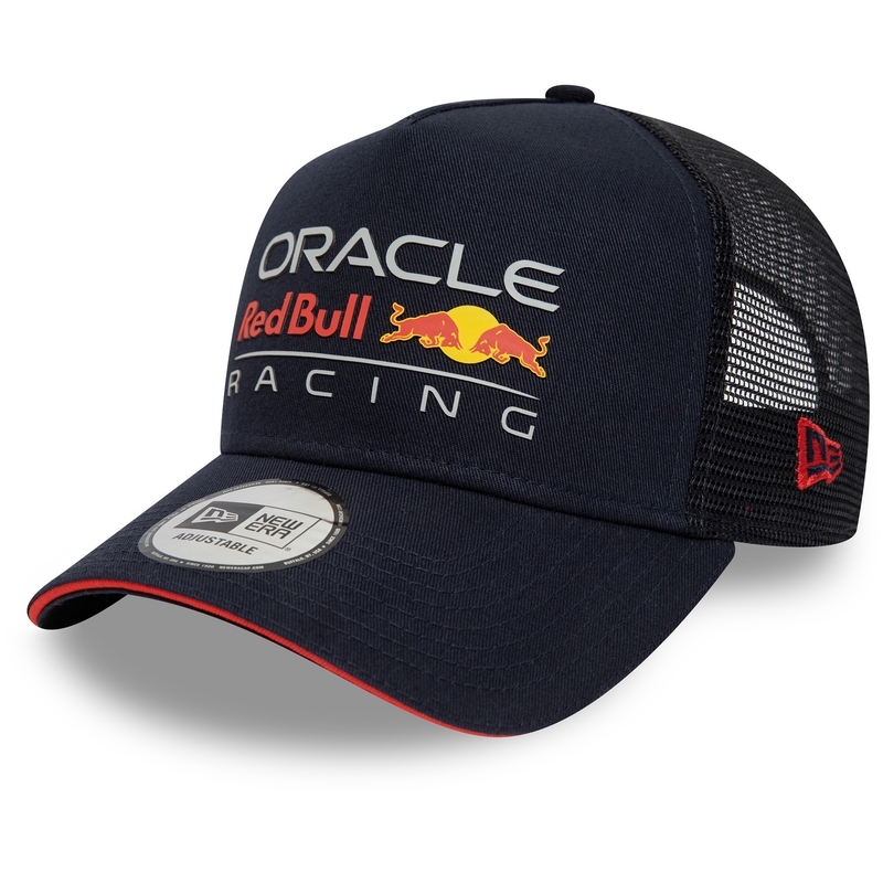 Red Bull Racing F1 ESS kepurė su dideliu logotipu tamsiai mėlyna
