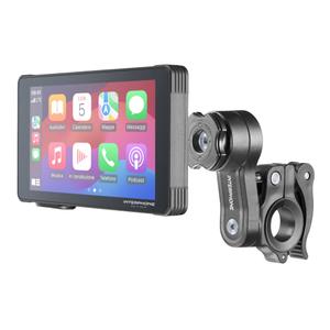 "Interphone RIDESYNC Apple CarPlay" ir "Android Auto" ekranas motociklams