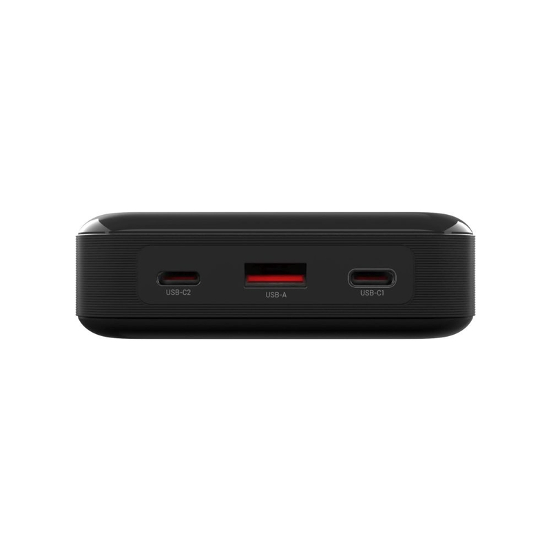 "Powerbank" "Fixed Zen 20 Pro" su LCD ekranu, juodas