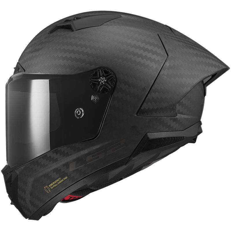 Integruotas motociklininko šalmas LS2 FF805 Thunder C GP PRO FIM matinės juodos spalvos