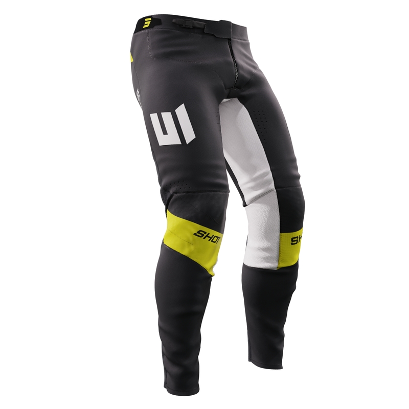 Motokroso kelnės Shot Aerolite Husqvarna LE juodos spalvos išpardavimas