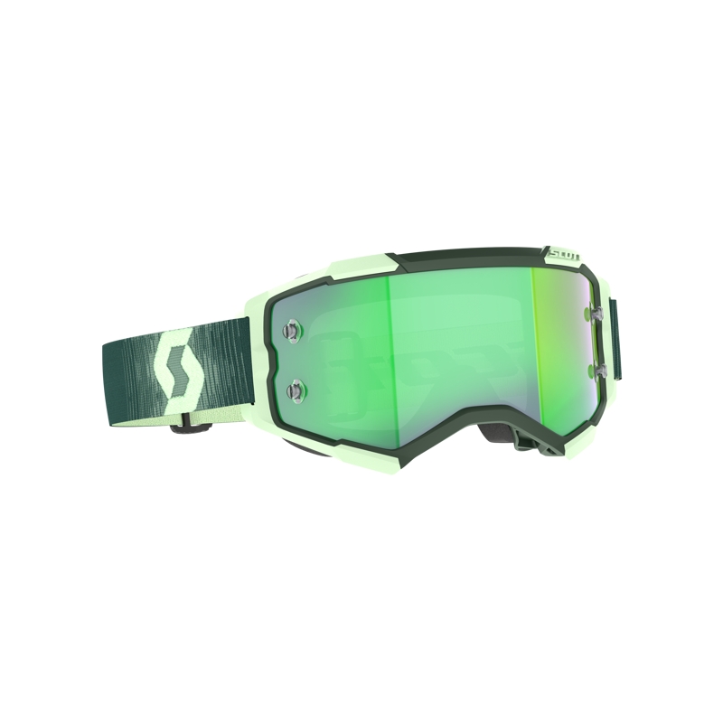 Motokroso akiniai Scott Fury CH green-mint